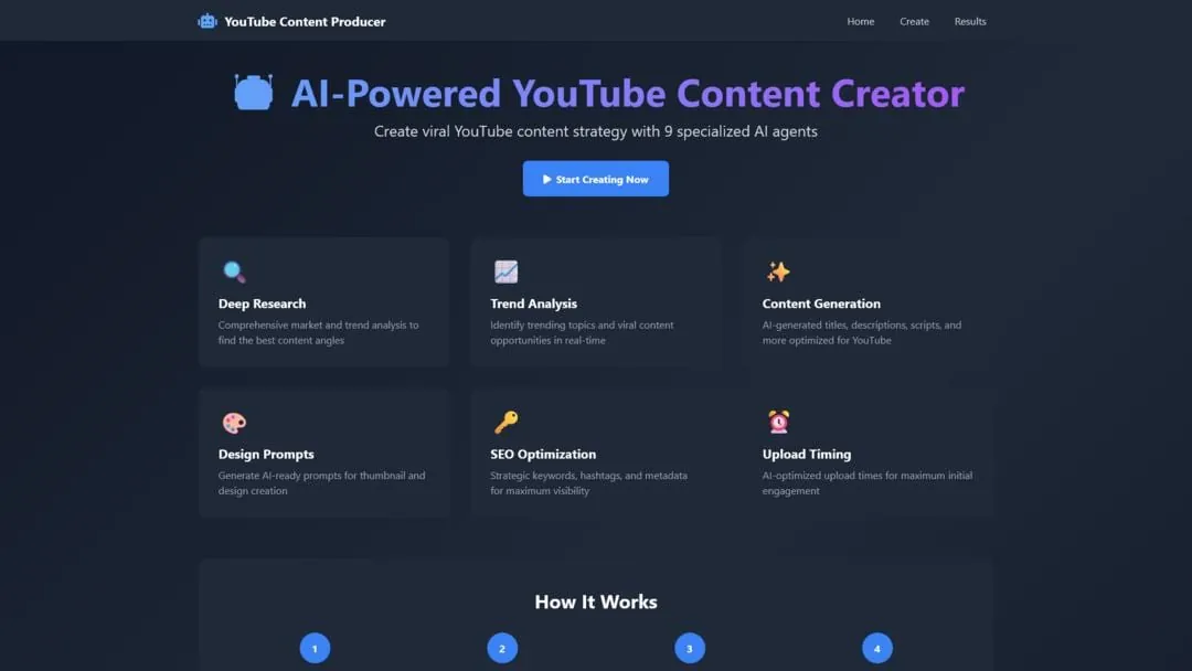 YouTube Content Producer screenshot